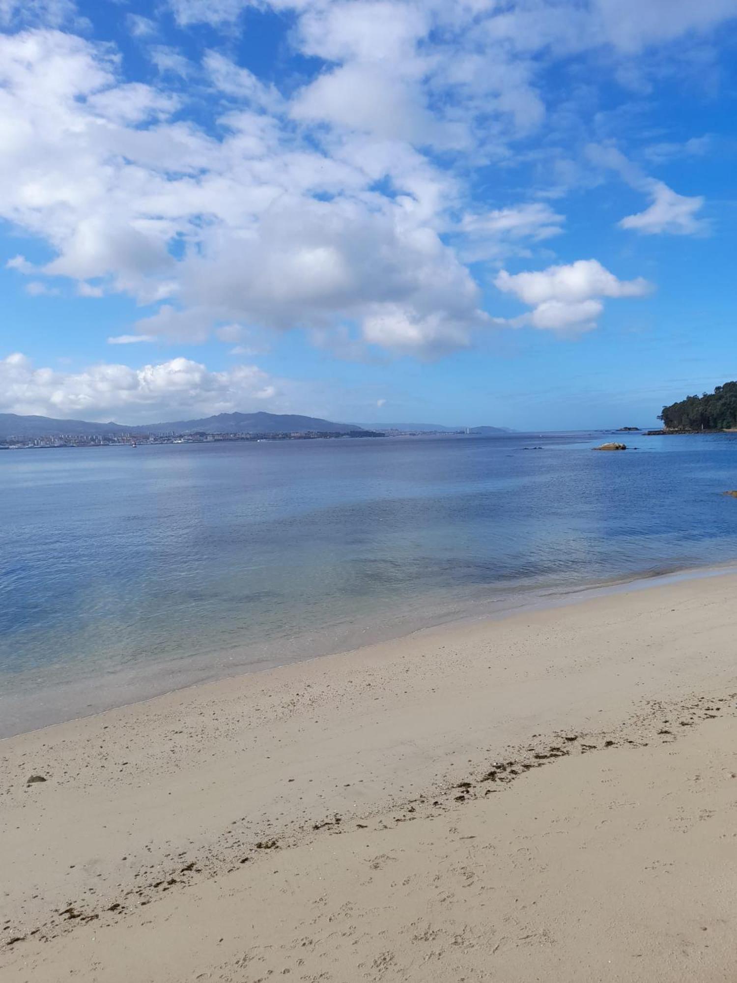 Moaña Mirador Do Mar, Encima De La Playa 아파트 외부 사진