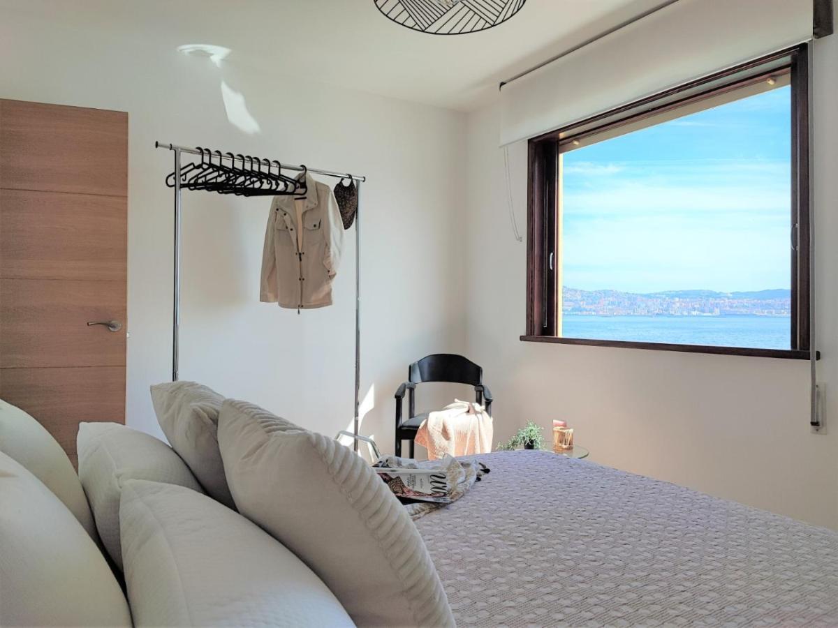 Moaña Mirador Do Mar, Encima De La Playa 아파트 외부 사진